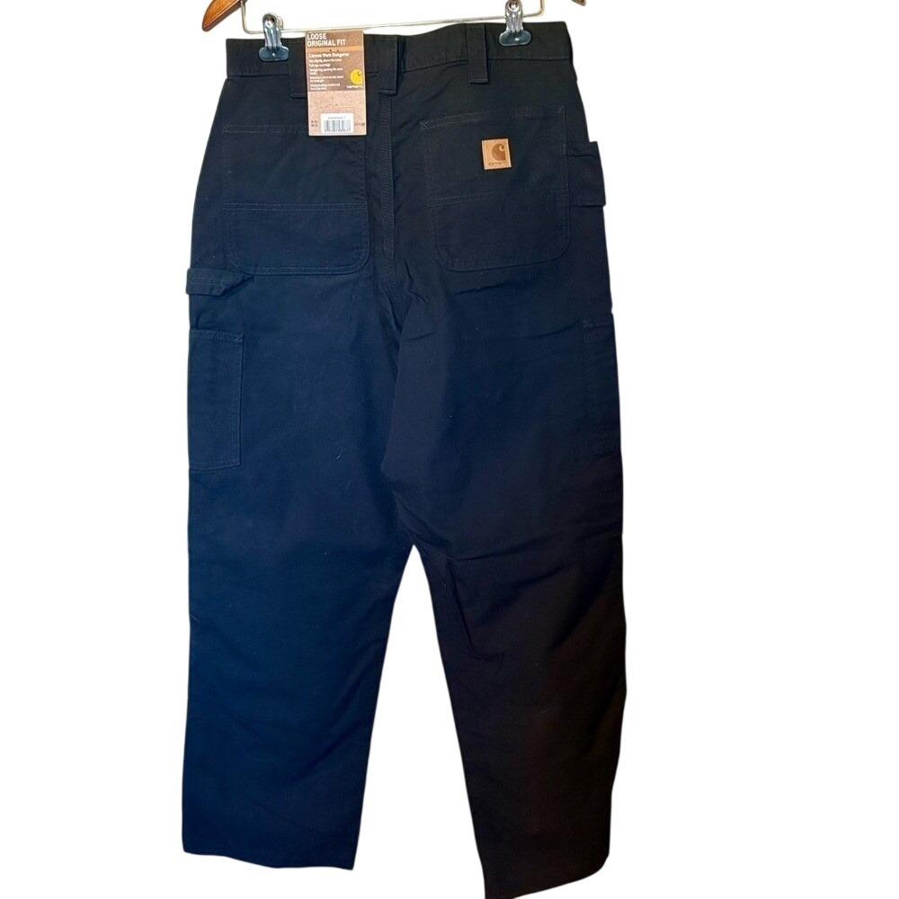 Carhartt Black Loose Original Fit Pants NWT (SKU 5) View 3